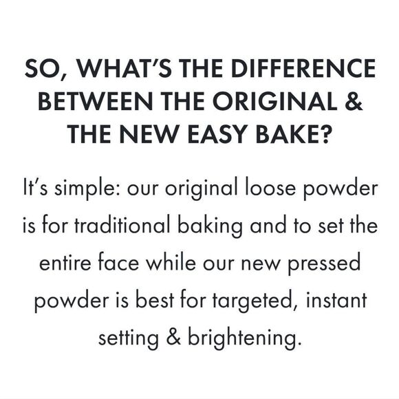 HUDA Easy Bake & Snatch Pressed NoTalc Brightening Setting Powder PEACHY PIE NEW - Picture 6 of 16